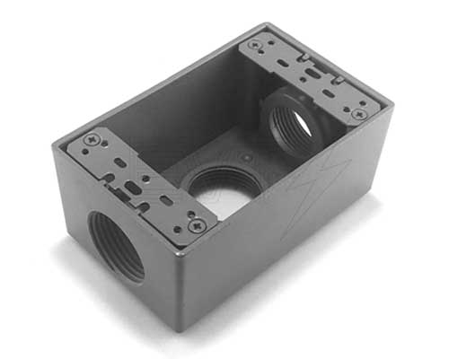 1 Gang Weatherproof Box
