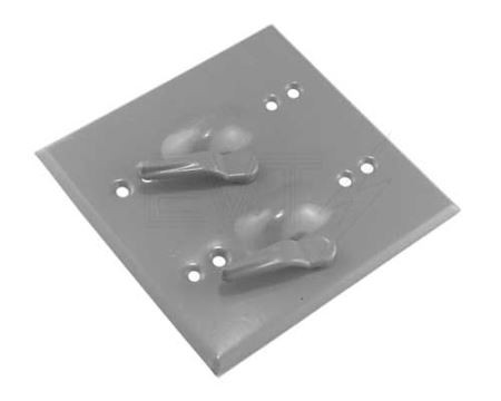 2 Gang Weatherproof Toggle Switch Cover